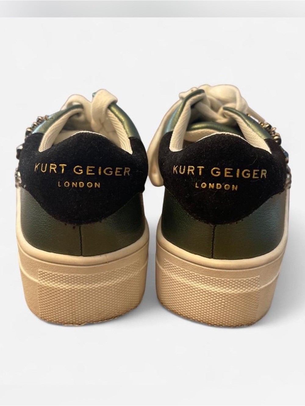 Kurt Geiger kids embellished sneakers - Picture 3 of 5